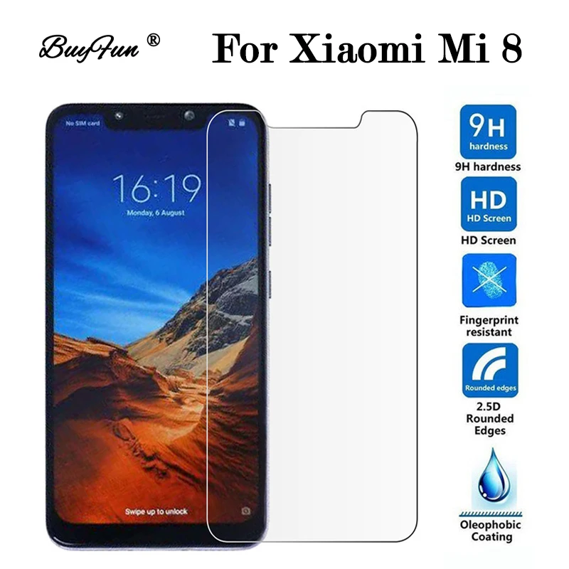 Защитное стекло Ksio mi для Xiaomi mi 8 закаленное стекло Xia mi Xio mi Xao mi 8 Защита экрана 2.5D 9H передняя защита