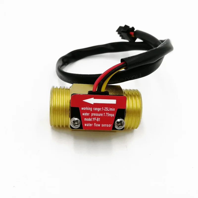 

(Brass) Flow Sensor G1/2'' Water Flow Hall Sensor Switch 1-25L/min Flow Meter For Industrial Control