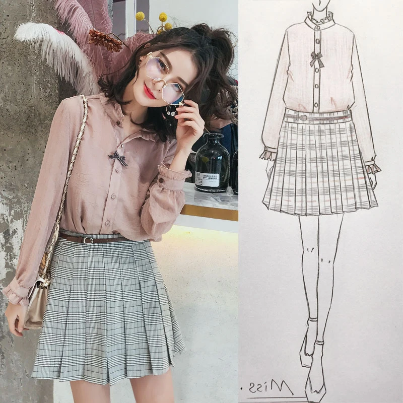 pink shirt outfit female