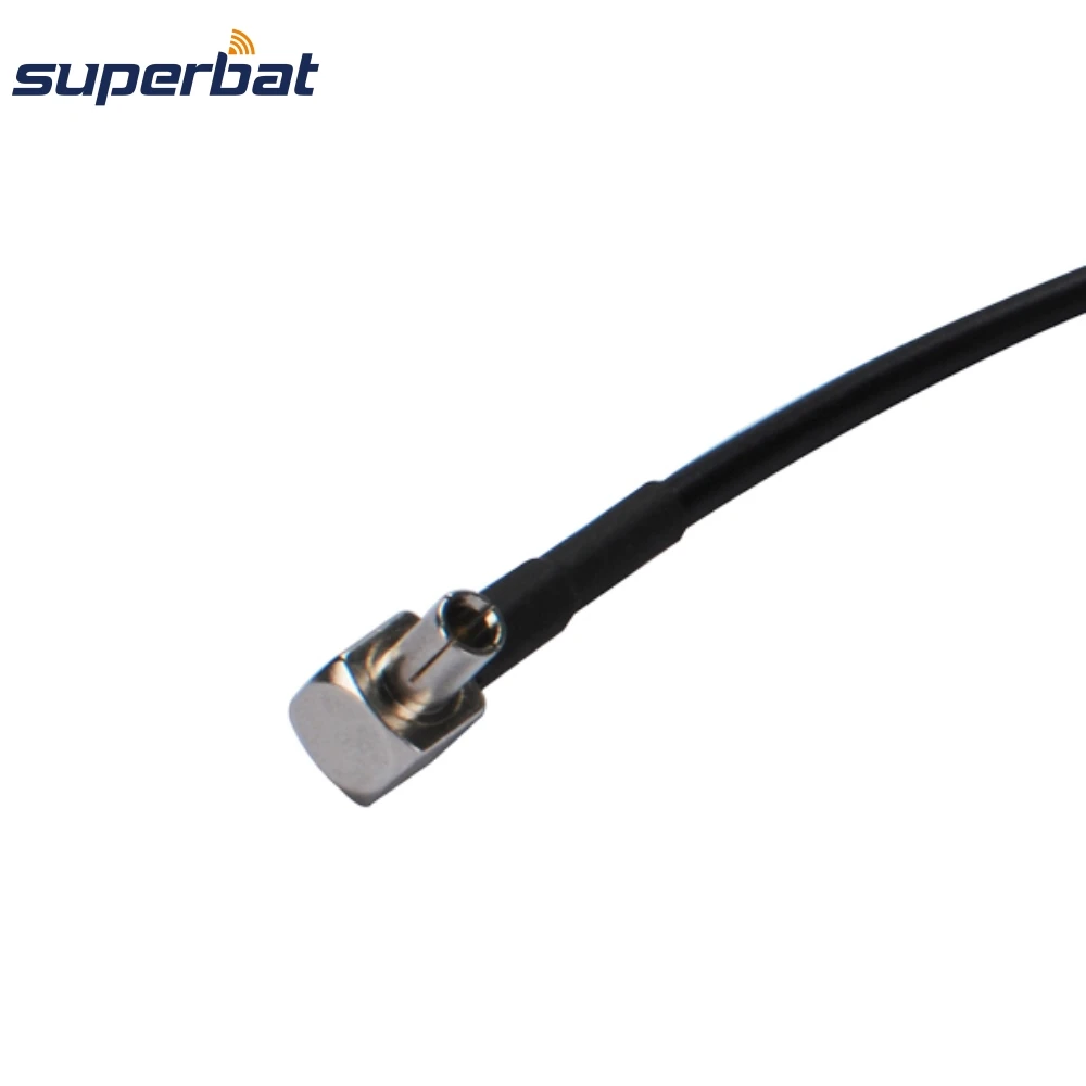 Sierra Wireless Ultimate Aircard 312U용 Superbat FME - TS9 남성 직각 어댑터 RG174 15cm