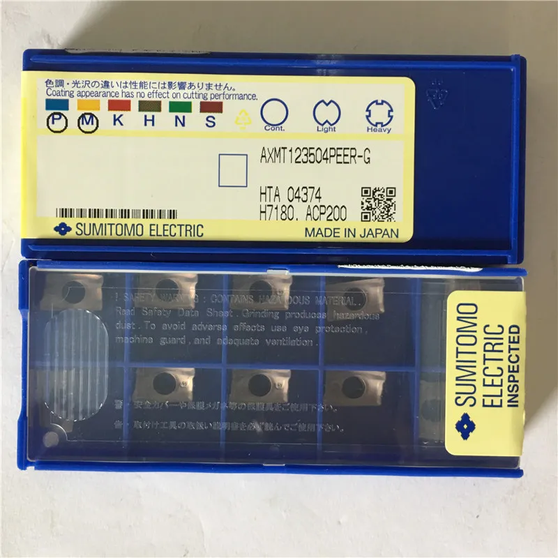 10pcs SUMITOMO APMT1604PDER-H08 ACP200 Carbide Inserts Free Shipping