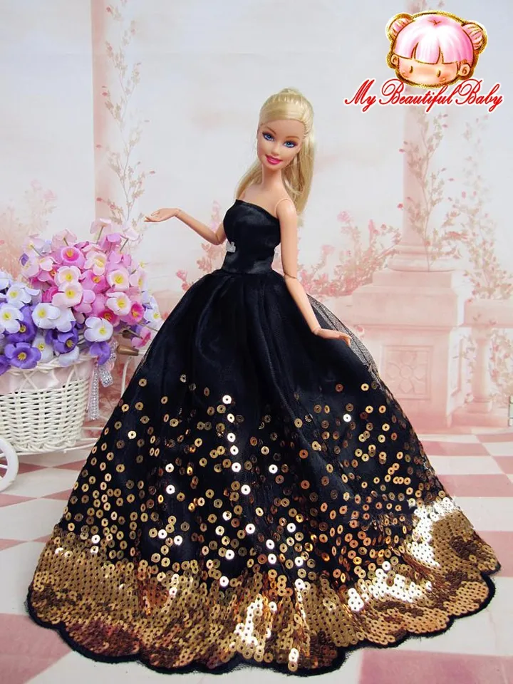 beautiful barbie frocks