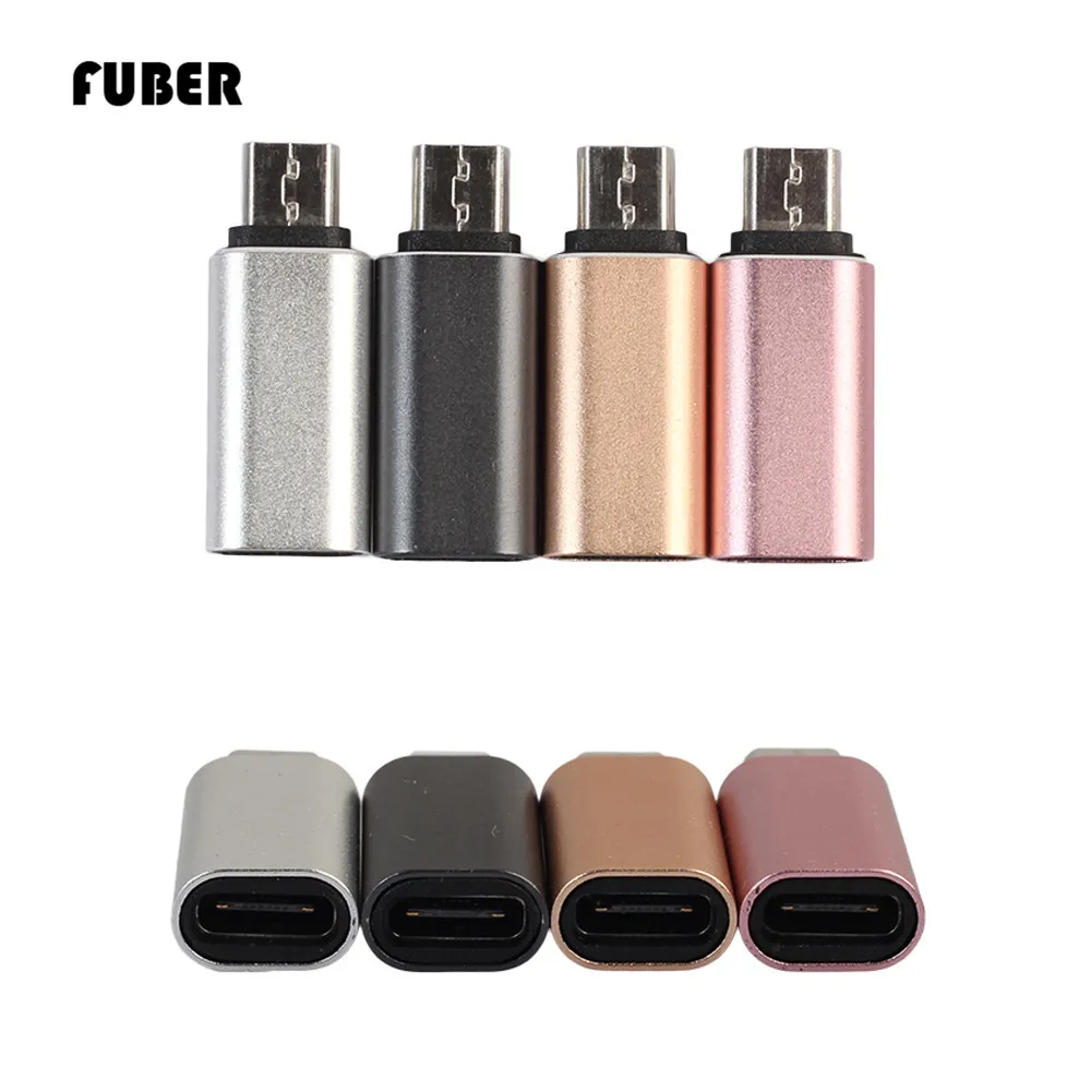 

FUBER Brand New Hot FOR Android Phone Micro USB Male Port to Type C Female Port Data Charging Adapter For Drop Shipping