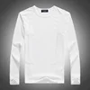 Customized Baby Boys T-Shirts Long Sleeve Solid Print Children Tees Shirt Autumn 100% Cotton LOGO Girl Tops Personalized T Shirt 6
