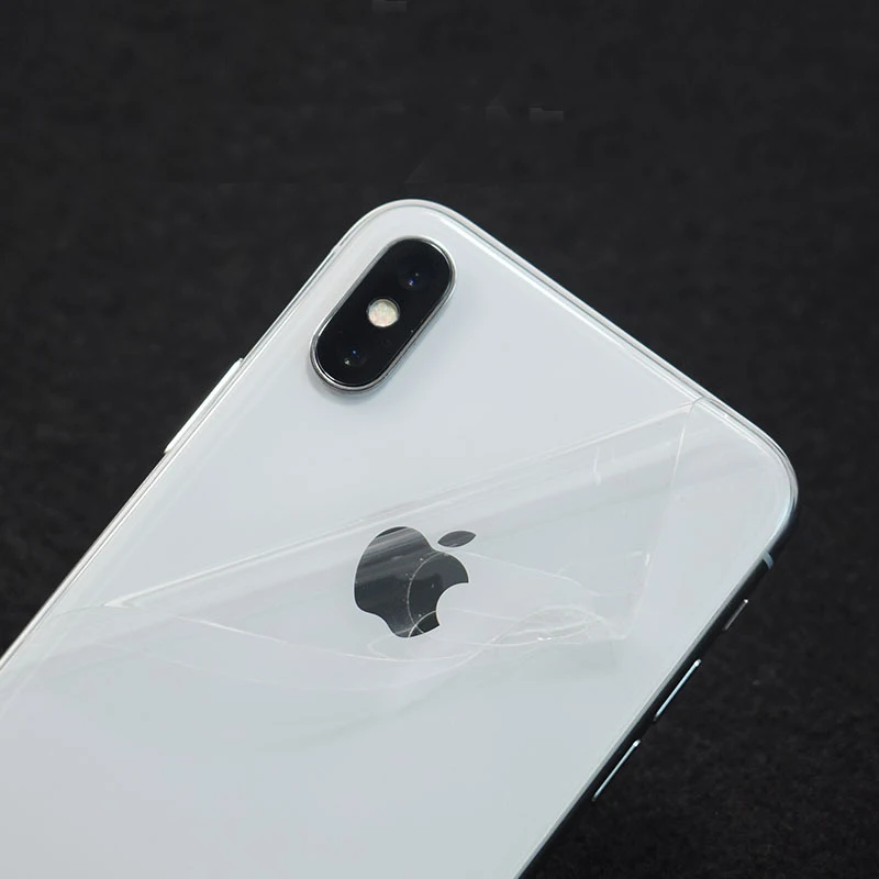 

HD ALL Transparent Decorative For Apple iPhone X Mobile Phone Protector iPhone X Back Film Protective Stickers With Gift