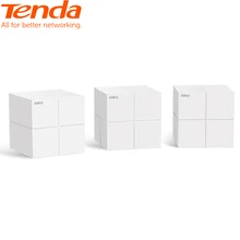 Tenda Nova MW6 полностью Домашняя сеть WiFi гигабитная система с AC1200 2,4G/5,0 GHz WiFi беспроводной маршрутизатор и повторитель, приложение дистанционное управление