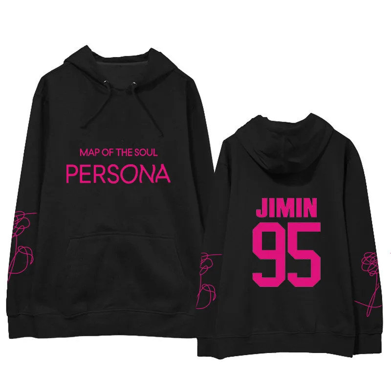 Kpop Bangtan jungkook suga Album Map of the soul persona толстовка с капюшоном толстовки Harajuku готические