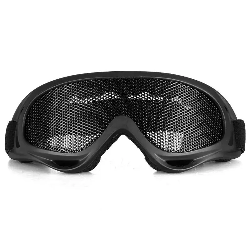 Airsoft Tactical Metal Mesh Eyes Protection Glasses Goggle