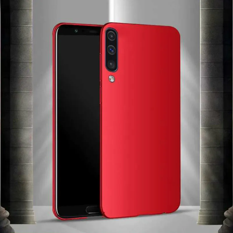 Жесткий чехол из поликарбоната для телефона samsung galaxy A51 A71 A7 2018 S10e матовая задняя