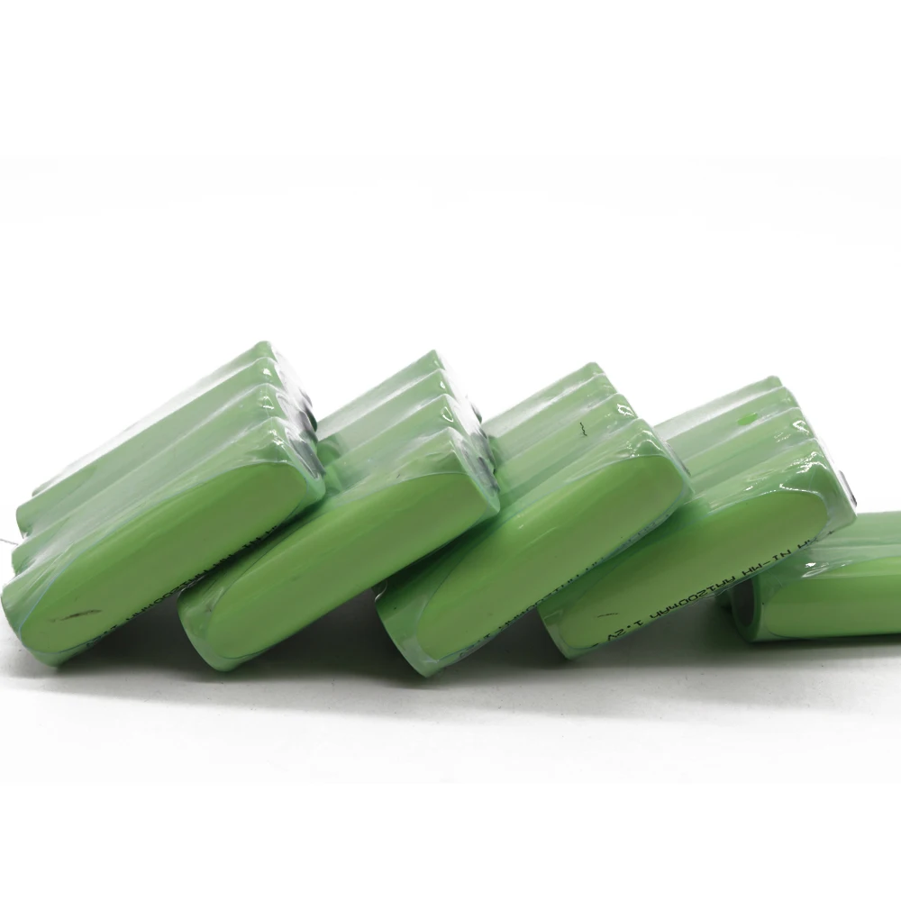 AA Аккумуляторная батарея 1 2 V 1200 MAh NiMH 14430 Aa с пайки для DIY электрическая бритва