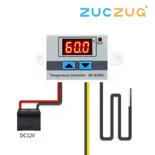 10 А 12 В 24 В 220 В переменного тока цифровой светодиодный регулятор температуры XH-W3001 для Arduino охлаждения нагревательный переключатель Термостат NTC датчик