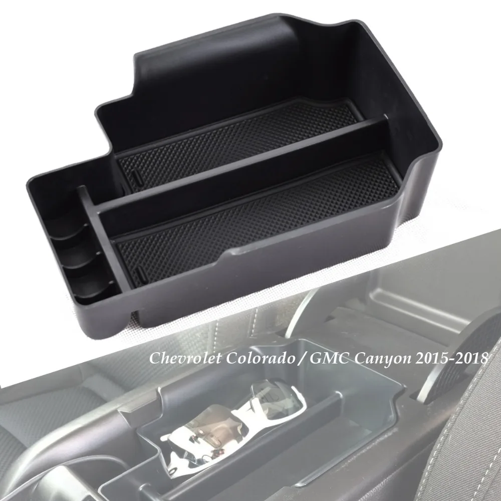 

SLT ZR2 Armrest Storage Box for Chevy Colorado GMC Canyon 2015 -2019 Chevy Colorado GMC Canyon Center Organizer Tray 2017 2018