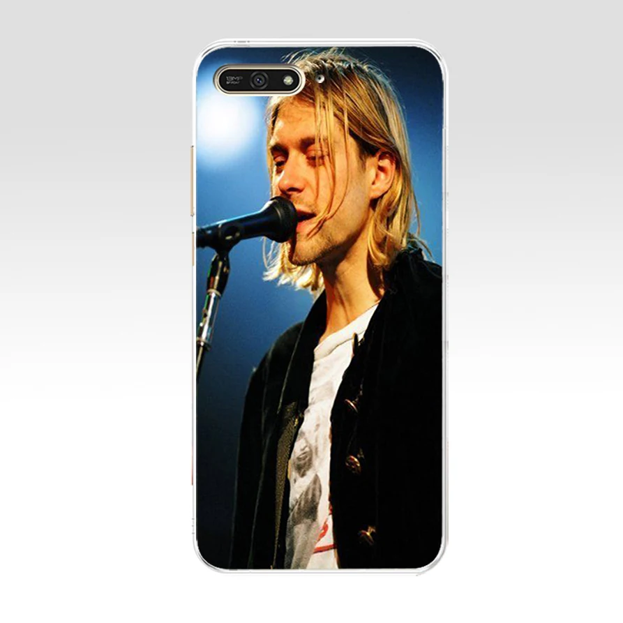 99SD Nirvana Kurt Cobain Мягкий силиконовый чехол из ТПУ для huawei Honor 7c 7x 7a pro 7x P20 Nova 2i 3i