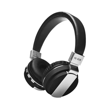 

Fe-018 Foldable Wireless Bluetooth Headphones Wired Headset Headband Earphone With Mic Support Fm Radio Micro-Sd Tf Card For A