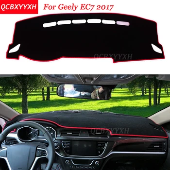 

Car Styling Dashboard Avoid Light Pad Polyester For Geely Emgrand EC7 2017 LHD Instrument Platform Desk Cover Protective Mats