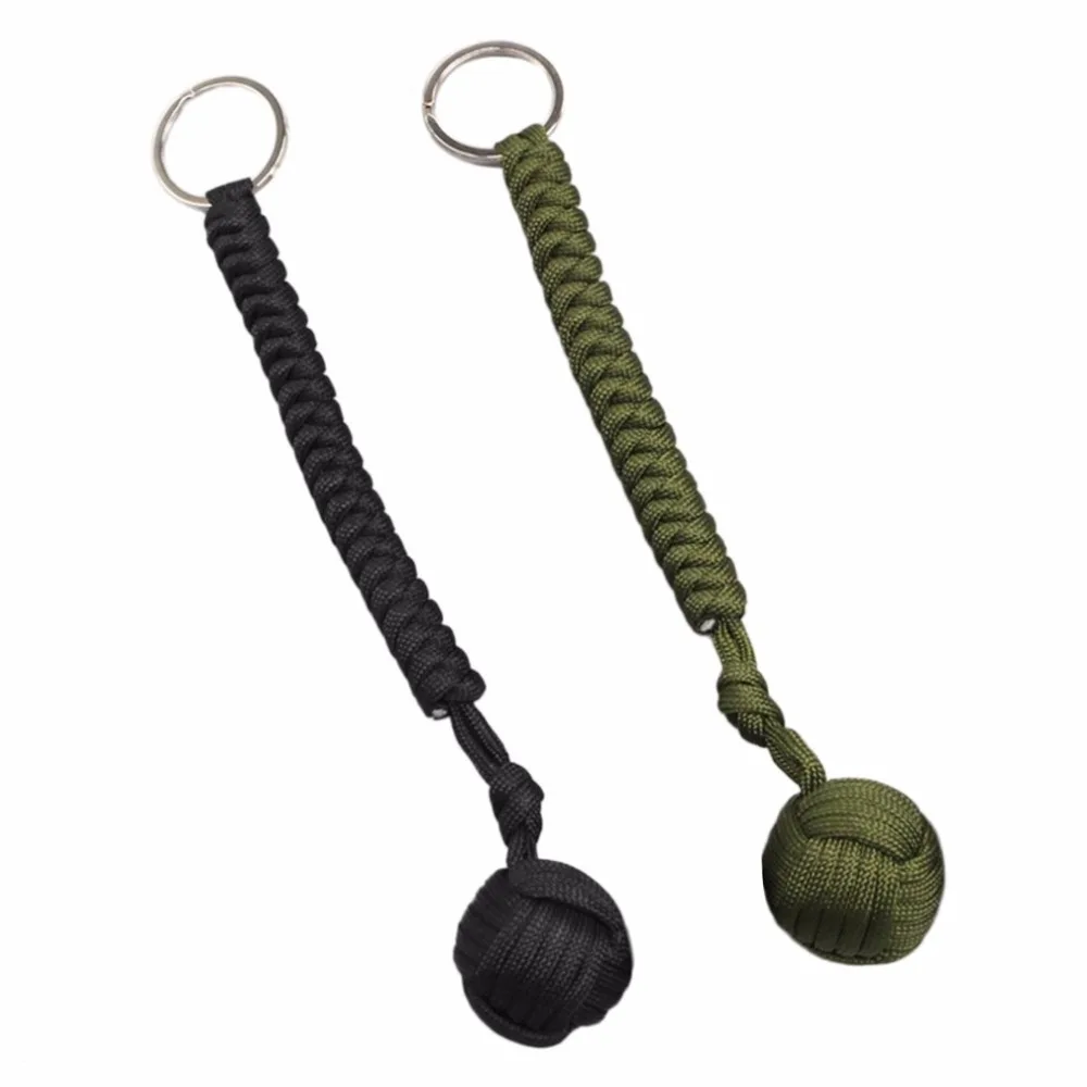 Outdoor Security protecting Monkey Fist Self Defense Tool Lanyard