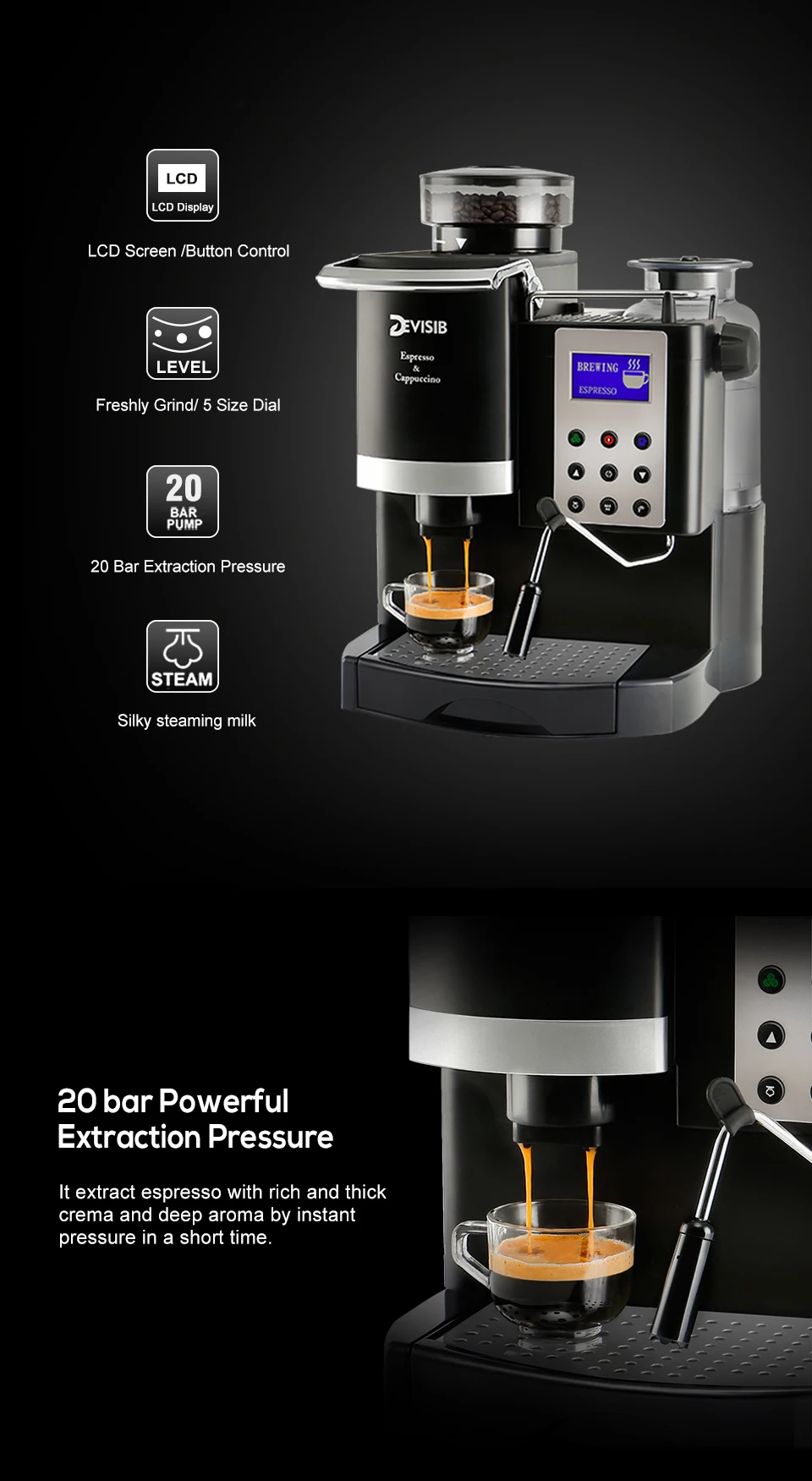 DEVISIB 20BAR Italy-type Automatic 
