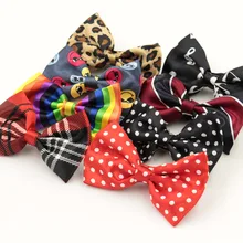 VEEKTIE/Детский костюм модный детский клетчатый галстук-бабочка в горошек для мальчиков, школьный галстук-бабочка, красный, черный, белый, зеленый цвет