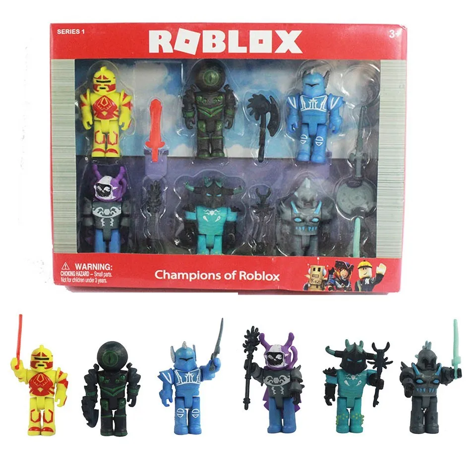 Tv Movies Video Games 6pcs Roblox Game Figma Oyuncak Champion Robot Mermaid Playset Action Figure F Action Figures Toys Games Tv Movies Video Games - other toys games game roblox champion robot mermaid action