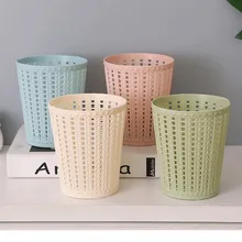 

Small Mini Portable Cute Rubbish Bin Garbage Can Office Accessorie Creative Multi-functional New Trash Waste Cleaning bedroom L5