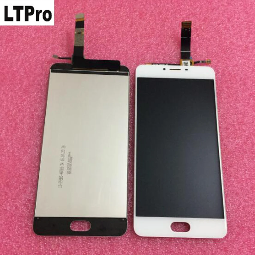 

LTPro Black White Best Working Full LCD Display Touch Screen Digitizer Assembly For Meizu U20 Phone Sensor Repair Parts
