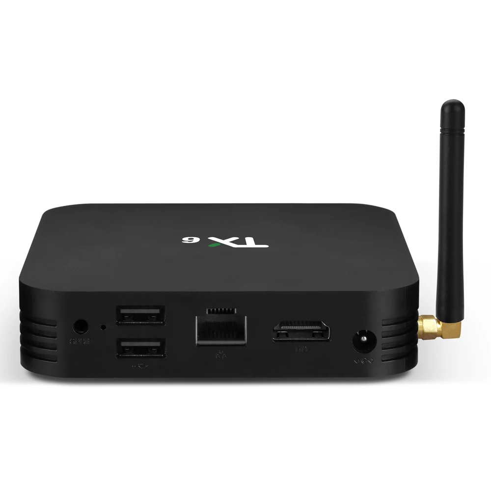 Tanix TX6 Allwinner H6 4 ГБ 32 ГБ 5G двойной Wi-Fi bluetooth 4,1 4K USB3.0 Android tv Box для Google плеера Youtube Smart set top box