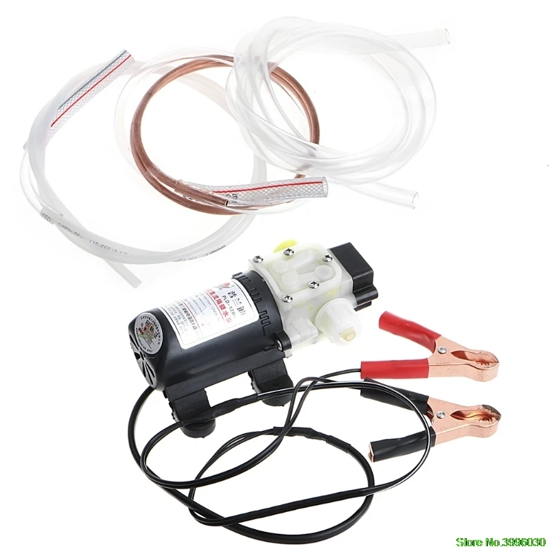 

12V 45W Car Electric Oil Diesel Fuel Extractor Transfer Pump w/Crocodie Clip