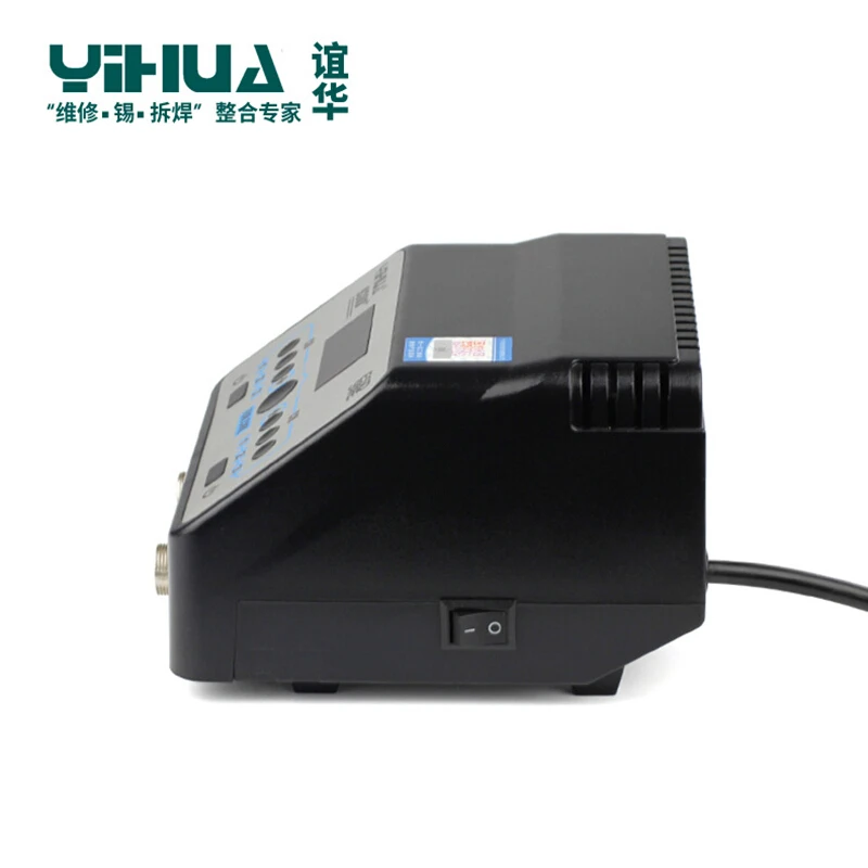 YIHUA 938D+ 220 в EU/US разъем пайки Пинцет Ремонт паяльная станция электрический горячий Пинцет для BGA SMD ремонт