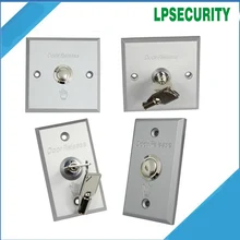 Дверь из алюминиевого сплава переключатель, кнопка контроля доступа из алюминиевого сплава(с подсветкой или ключом