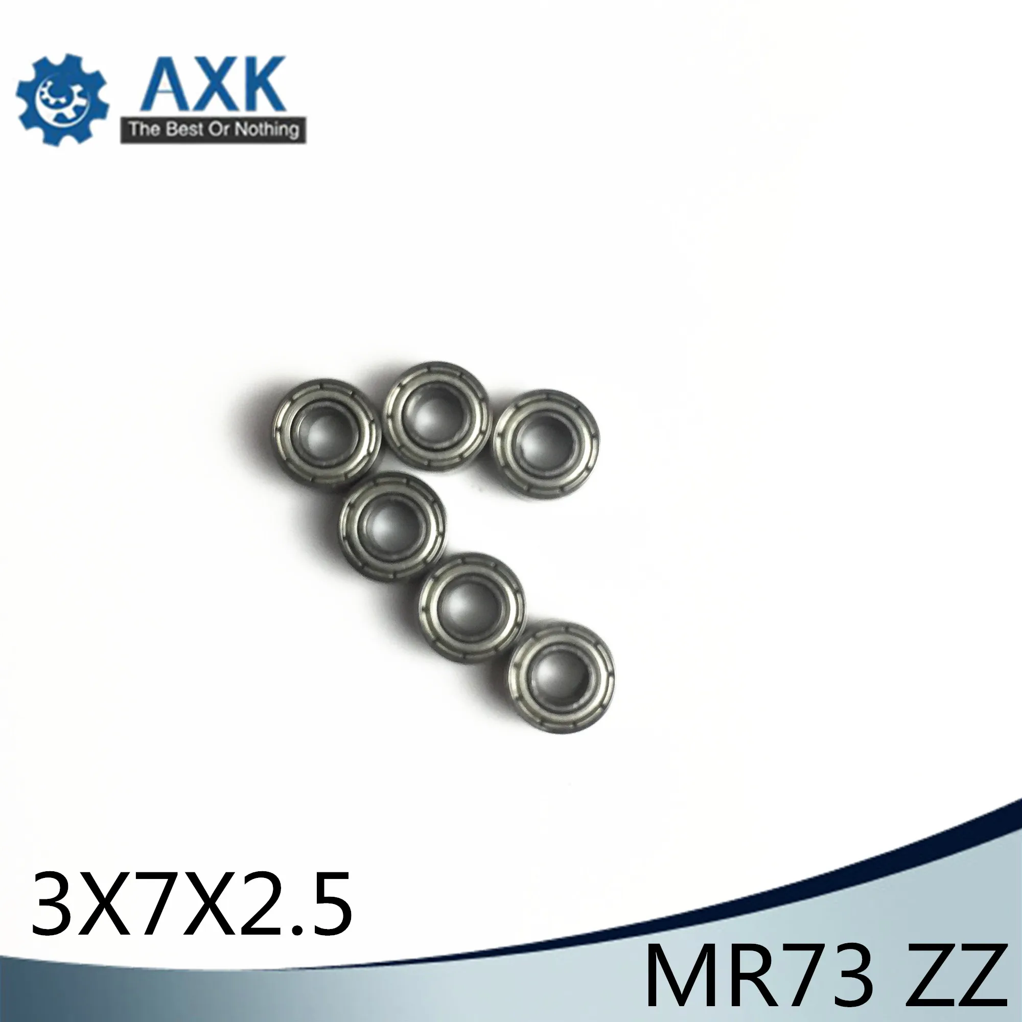 MR73ZZ подшипник 3x7x2 5 мм ABEC-1 ( шт.) Мини-MR73 ZZ шариковые подшипники 683ZZ / B 2 |