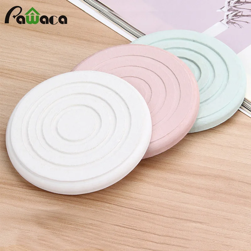 

Water Absorbing Coasters Natural Diatomite Earth Stone Moisture Absorbent Cup Mat for Drink Cup Tea Mug Coffee Saucer Coasters