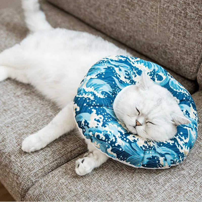 

Cat Circle Dogs Protective Recoery Neck Collar Cat Wound Healing Medical Anti Bite Puppy Recovery Scratching Collar