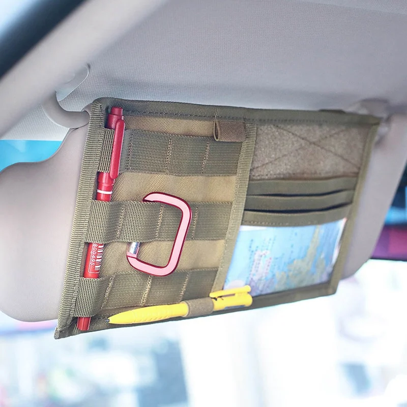 

Universal Multi-functional Sun Visor Car Storage Holder Vehicle Pocket Organizer Sun Shade Storage Holder Bag