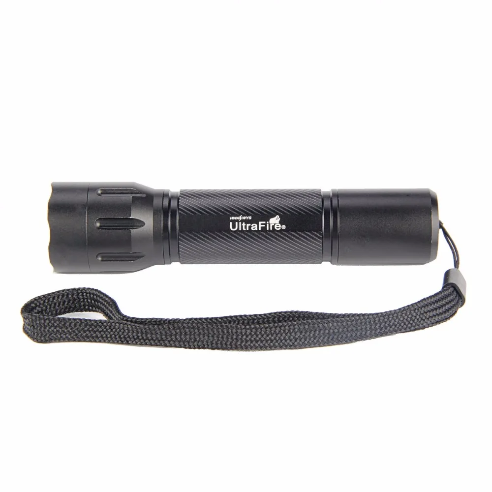 Ultrafire 18650 Yellow Light Durable Handheld Flashlight led flashlight