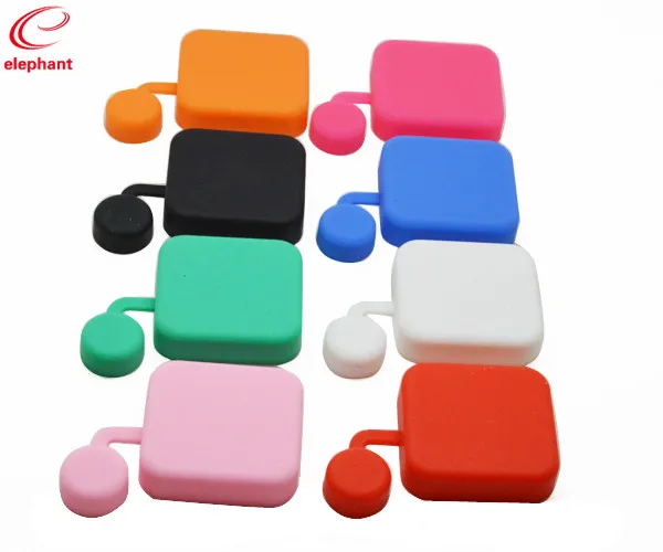 

8 Colors Silicone Cap for GoPro HERO3+ Hero 3+ HERO4 HERO 4 Sports Camera Silicone Lens Cap Go Pro Accessories GP132