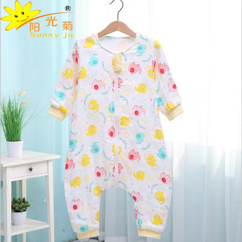 Sunny Ju Baby Cotton Sleeping Bag Legs Sleepsacks Sleeping Child Summer