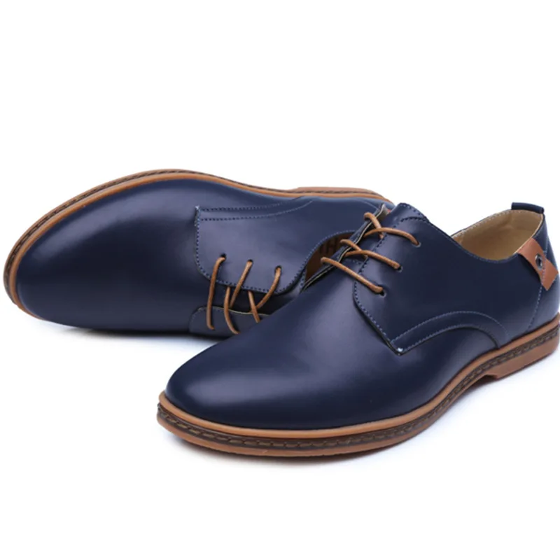 Britânicos O Couro Se Sapatos Para Mens 13 Sexo Calçado Homens Festa Chaussure Oxford marrom Homme azul Preto Formais Vestem Tamanho De Os Masculino Ia0Xq