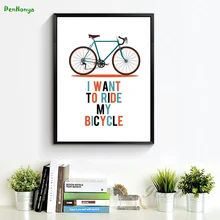 Office Wall Art Decor Letters Canvas Posters and Prints Wall Decoration Picture Canvas Painting for Living Room Wall D16