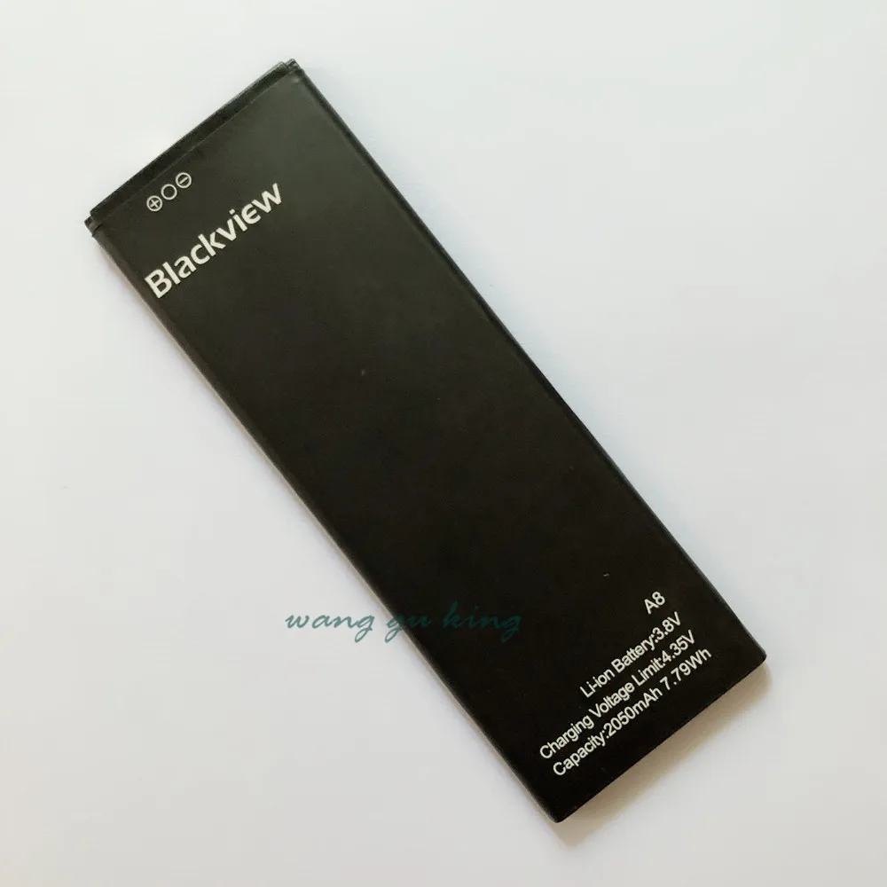 100% оригинальный новый Blackview A8 батарея замена 2050mAh литий ионная аккумуляторная для