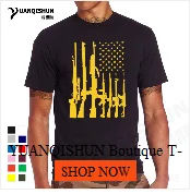 Boutique Men Tops Tees Summer Fashion New AK47 Printed T Shirt Short Sleeve Men AK 47 Rifle Gun Personalized T Shirts 3XL