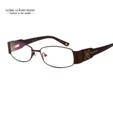 Полная оправа оптическая оправа из металла женские очки оправа Очки Precription оправа SM4021