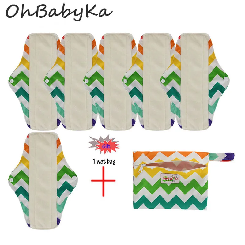 

Women Washable Sanitary Pads Toallas Sanitaria Cloth Pads Reusable Character Print Feminine Higiene Pads Panty Liners Size S