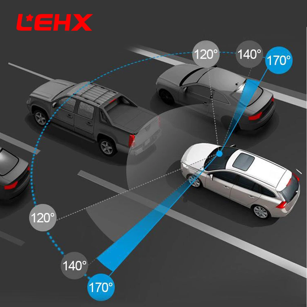 Автомобильные видеорегистраторы LEHX ADAS для автомобилей HD 1080p автомобильные