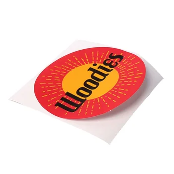 

Matte Glossy Laminated Good Quality Custom Water Proof Labels Round Logo Sticker Custom Low MOQ