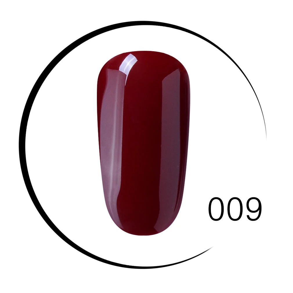 Elite99 винно-красный Гель-лак Lucky color Nail Art Полупостоянный Гель-лак праймер для ногтей Маникюр УФ-лампа для геля лак для ногтей - Цвет: JH009