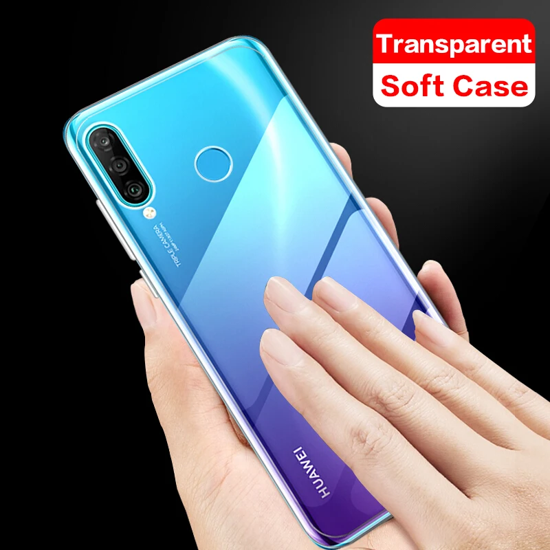 Phone Case For Huawei Honor 10i Transparent Soft Silicone TPU Back Cover Anti-knock Coque |