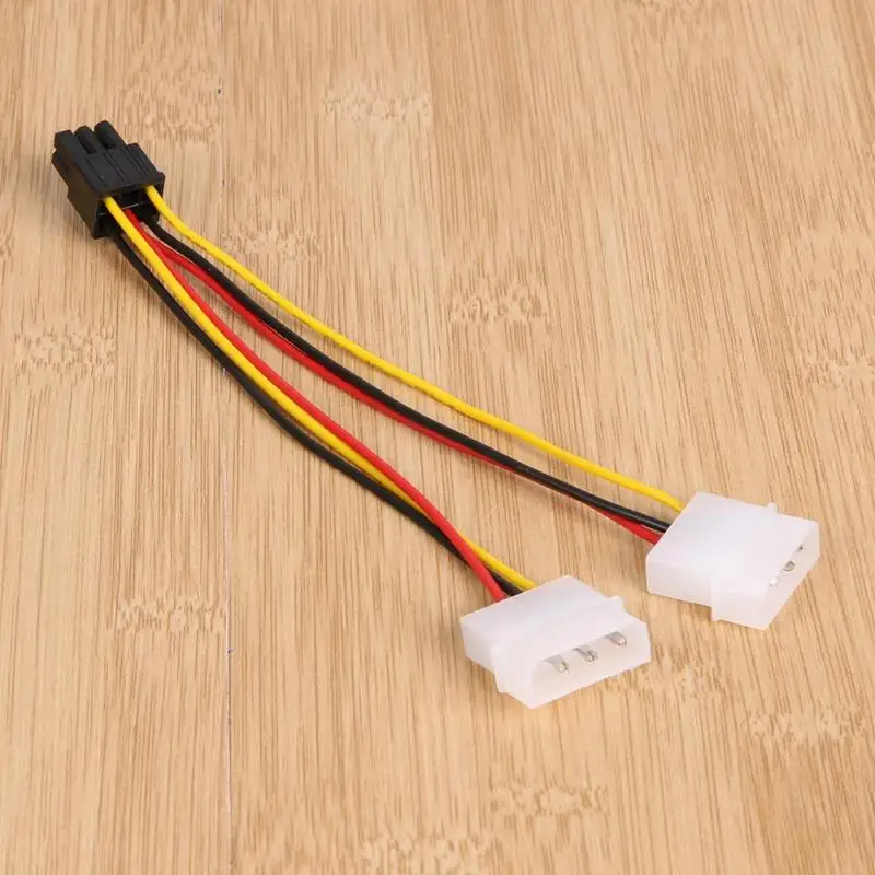 3 шт. 6pin адаптер Molex RGB CCT светодиодный разъем Ширина 17 мм безsolderless для + зажим 1/2