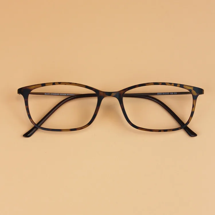 square thin frame glasses