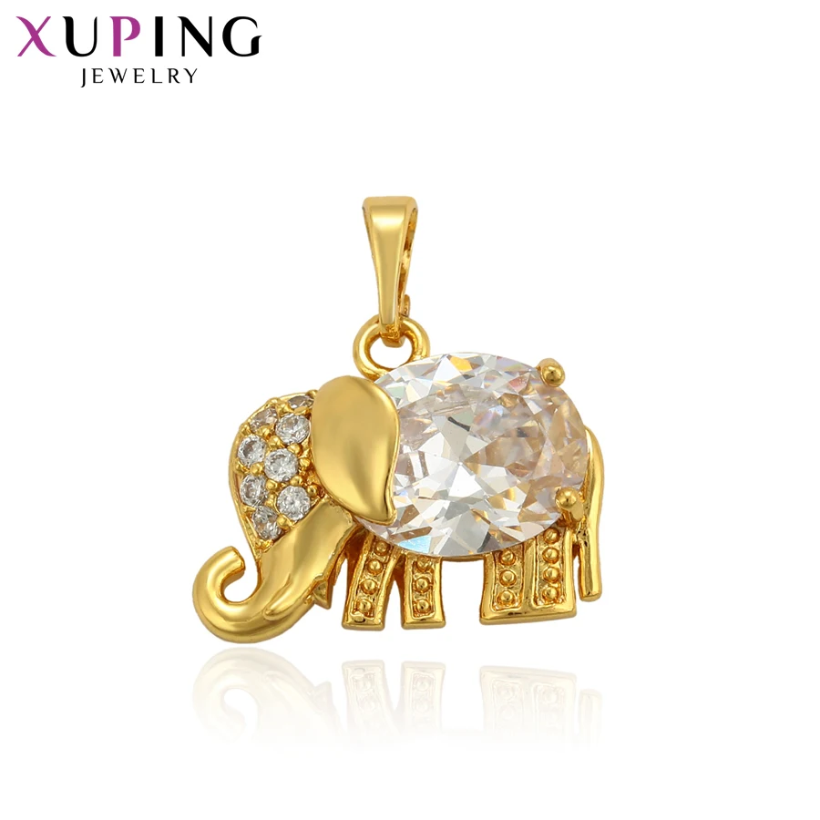 

Xuping European Style Elephant Shaped Jewelry for Women Girls Cute Pendant Mother's Day Gifts S105,7-34554