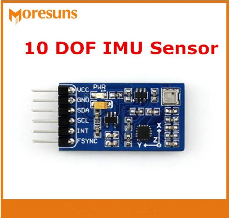 

Fast Free Ship 1pcs on board MPU9255 10 axial inertial navigation module10 DOF IMU Sensor(B)gyroscope acceleration sensor